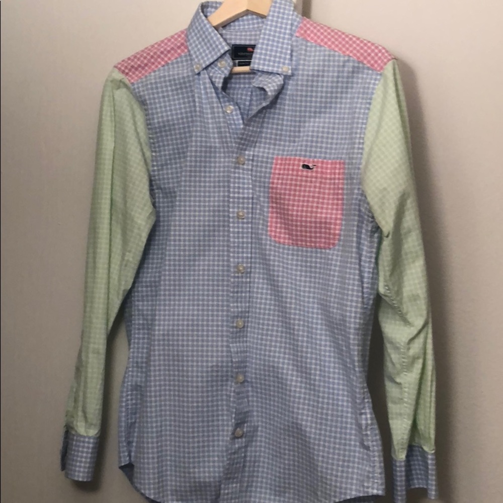 Vineyard Vines slim fit tucker shirt